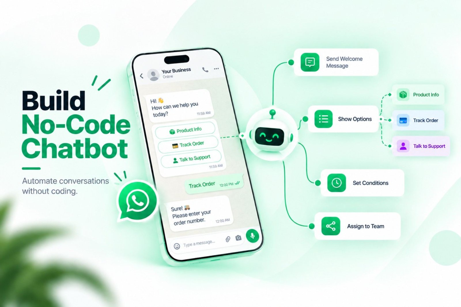 Build No-Code Chatbot screenshot